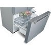 Bosch KFF96PIEP Series 8 American Fridge Freezer, Stainless Steel, E Rated,  Plumbed