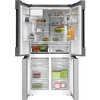 Bosch KFI96APEAG Series 6 American Fridge Freezer,  Non-Plumbed, Stainless Steel, E Rated