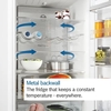 Bosch KFI96APEAG Series 6 American Fridge Freezer,  Non-Plumbed, Stainless Steel, E Rated