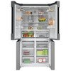 Bosch KFN96APEAG Series 4 American Fridge Freezer,  Non-Plumbed, Stainless Steel, E Rated