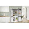 Bosch KFN96APEAG Series 4 American Fridge Freezer,  Non-Plumbed, Stainless Steel, E Rated