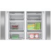 Bosch KFN96APEAG Series 4 American Fridge Freezer,  Non-Plumbed, Stainless Steel, E Rated