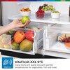 Bosch KFN96VPEAG Series 4 American Fridge Freezer, Stainless Steel, E Rated,  Non-Plumbed