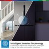 Bosch KFN96VPEAG Series 4 American Fridge Freezer, Stainless Steel, E Rated,  Non-Plumbed