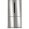Bosch KFN96VPEAG Series 4 American Fridge Freezer, Stainless Steel, E Rated,  Non-Plumbed