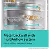 Siemens KG36NVICG Total No Frost Fridge Freezer, 60/40, Stainless Steel, C Rated