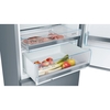 Bosch KGE49AICAG Series 6 Low Frost Fridge Freezer, 70/30, Stainless Steel, C Rated