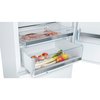 Bosch KGE49AWCAG Series 6 Low Frost Fridge Freezer, 60/40, White, C Rated