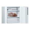 Bosch KGE49AWCAG Series 6 Low Frost Fridge Freezer, 60/40, White, C Rated