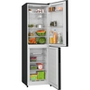 Bosch KGN27NBEAG Series 2 No Frost Fridge Freezer, 50/50, Black, E Rated