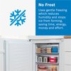 Bosch KGN27NLEAG Series 2 No Frost Fridge Freezer, 50/50, Stainless Steel, E Rated