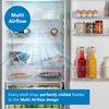 Bosch KGN362LDFG Series 4 No Frost Fridge Freezer, 60/40, Stainless Steel, D Rated