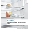 Bosch KGN392LAGG Series 4 Total No Frost Fridge Freezer, 70/30, Stainless Steel, A Rated