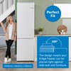 Bosch KGN392WDFG Series 4 No Frost Fridge Freezer, 70/30, White, D Rated