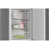 Bosch KGN39OCAFG Series 4 Total No Frost Fridge Freezer, 70/30, Grey, A Rated