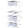 Neff KI5862SE0G N50 Low Frost Integrated Fridge Freezer, Sliding Hinge, 60/40, E Rated