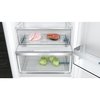 Siemens KI86NHFE0 iQ300 No Frost Integrated Fridge Freezer, Fixed Hinge, 60/40, White, E Rated