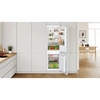 Bosch KIN86NFE0G Series 2 No Frost Integrated Fridge Freezer, Fixed Hinge, 60/40, E Rated