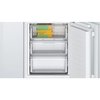 Bosch KIN86VFE0G Series 4 Frost Free Integrated Fridge Freezer, Fixed Hinge, 60/40, White, E Rated