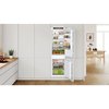 Bosch KIN86VFE0G Series 4 Frost Free Integrated Fridge Freezer, Fixed Hinge, 60/40, White, E Rated