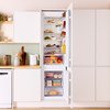 Bosch KIN96NSE0G Series 2 No Frost Integrated Fridge Freezer, Sliding Hinge, 70/30, White, E Rated