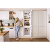 Bosch KIN96NSE0G Series 2 No Frost Integrated Fridge Freezer, Sliding Hinge, 70/30, White, E Rated