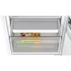 Bosch KIV86VSE0G Series 4 Low Frost Integrated Fridge Freezer, Sliding Hinge, 60/40, White, E Rated