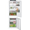Bosch KIV86VSE0G Series 4 Low Frost Integrated Fridge Freezer, Sliding Hinge, 60/40, White, E Rated