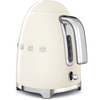 Smeg KLF03CRUK Retro 1.7 Litre Jug Kettle, Cream