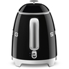 Smeg KLF05BLUK Retro 0.8 Litre Kettle, Black