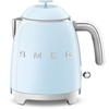 Smeg KLF05PBUK Retro 0.8 Litre Kettle, Pastel Blue