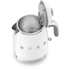 Smeg KLF05WHUK Retro 0.8 Litre Kettle, White