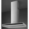 Smeg KLTI9L4X Island Cooker Hood, Stainless Steel and Glass, A Rated