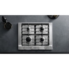 Miele KM2010 Stainless Steel 65cm 4 Burner Gas Hob