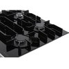 Miele KM3010 Stainless Steel and Glass 63cm 4 Burner Gas Hob, Black