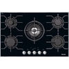 Miele KM3034-1 81cm 5 Burner Gas Hob, Black