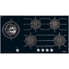 Miele KM3054-1 94cm 5 Burner Gas Hob, Black
