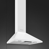 Smeg KSED65BE 60cm Chimney Cooker Hood, White, B Rated
