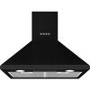 Smeg KSED65NEE 60cm Chimney Cooker Hood, Black, B Rated
