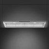 Smeg KSGT124X Canopy Cooker Hood, Stainless Steel, A Rated