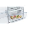 Bosch KSV36VLEP Series 4 Tall Larder Fridge, Inox-look, E Rated