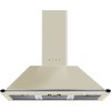 Smeg KT100PE Victoria 100cm Chimney Cooker Hood, Cream, A Rated
