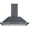 Smeg KT110GRE Victoria 110cm Chimney Cooker Hood, Grey, A Rated