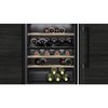 Siemens KU21WAHG0G iQ500 Integrated Wine Cooler, Black, G Rated