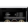 Bosch KUW20VHF0G Series 6 Integrated Wine Cooler, Black, F Rated