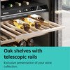 Siemens KW36KATGA iQ500 Wine Cooler, Black, G Rated