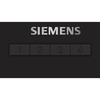 Siemens LC65BCC60B 60cm Chimney Cooker Hood, Black, B Rated