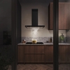 Siemens LC97BDN60B 90cm Chimney Cooker Hood, Black, A++ Rated