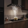Siemens LC97BDN60B 90cm Chimney Cooker Hood, Black, A++ Rated