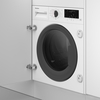 Blomberg LRI1854111 Integrated Washer Dryer, 8kg/5kg, 1400 Spin, White, D Rated